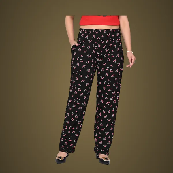 Black_Cotton_Permium_Pajama_Pants_For_Women