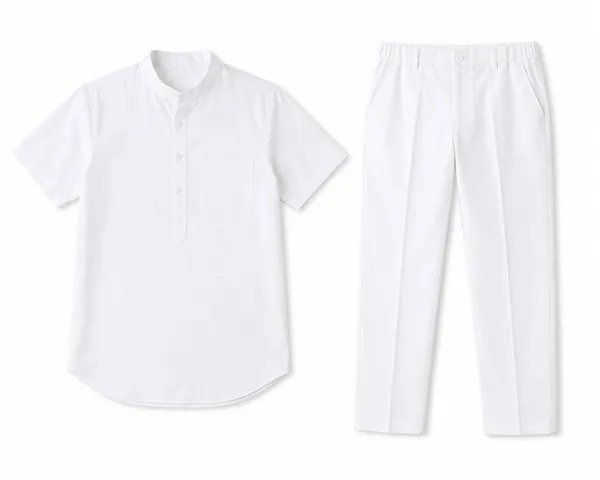 Men’s_White_Mandarin_Collar_Co-Ord_Set–_Premium_Casual_Elegant_Wear