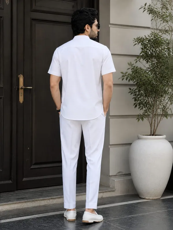 Men’s_White_Mandarin_Collar_Co-Ord_Set–_Premium_Casual_Elegant_Wear
