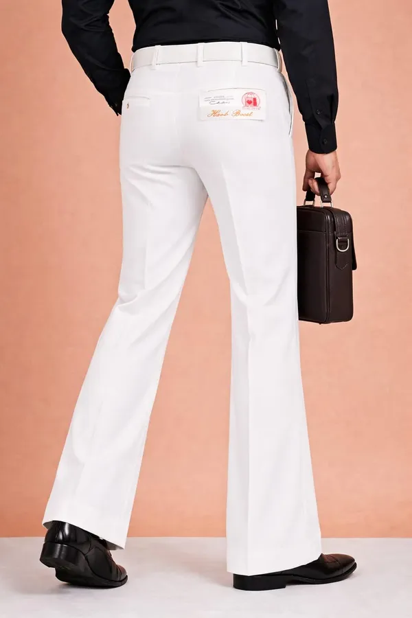 White_Bootcut_Formal_Trousers_Comfortable_Wear_Pants_for_Men