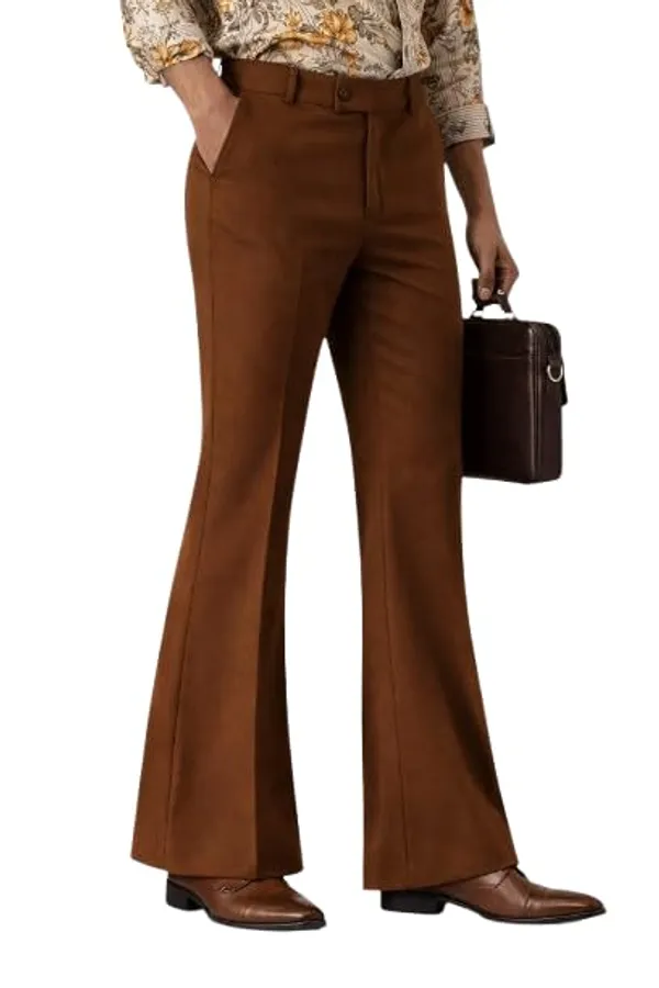 Brown_Bootcut_Formal_Trousers_Comfortable_Wear_Pants_for_Men