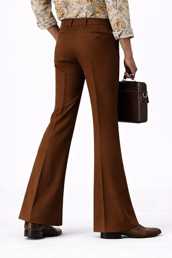 Brown_Bootcut_Formal_Trousers_Comfortable_Wear_Pants_for_Men