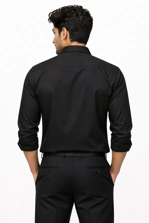 Hiluba_Tid_Men’s_Solid_Black_Formal_Shirt_|_Regular_Fit_|_Full_Sleeve_|_Premium_Cotton_Blend_Shirt_for_Men