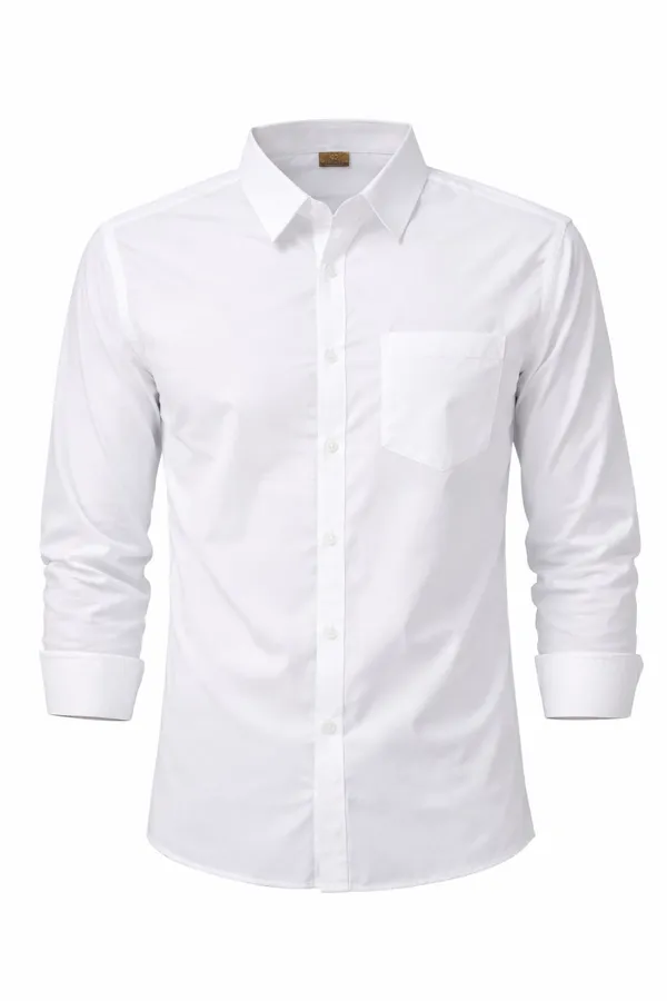 Hiluba_Tid_Men’s_Solid_White_Formal_Shirt_|_Regular_Fit_|_Full_Sleeve_|_Premium_Cotton_Blend_Office_&_Casual_Wear_Shirt