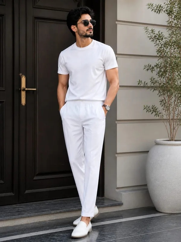 Men’s_White_Cotton_Pajama_Pants_–_Comfortable_Regular_Fit_Casual_Bottom_Wear