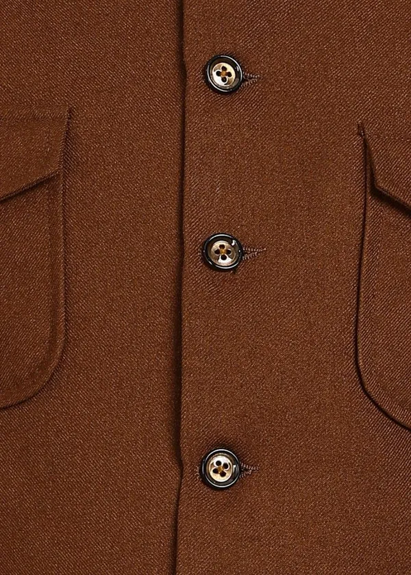 Brown_Stylish_Woolen_Waistcoat_With_Pockets_Button_Closure_Slim_Fit_Vest_For_Men