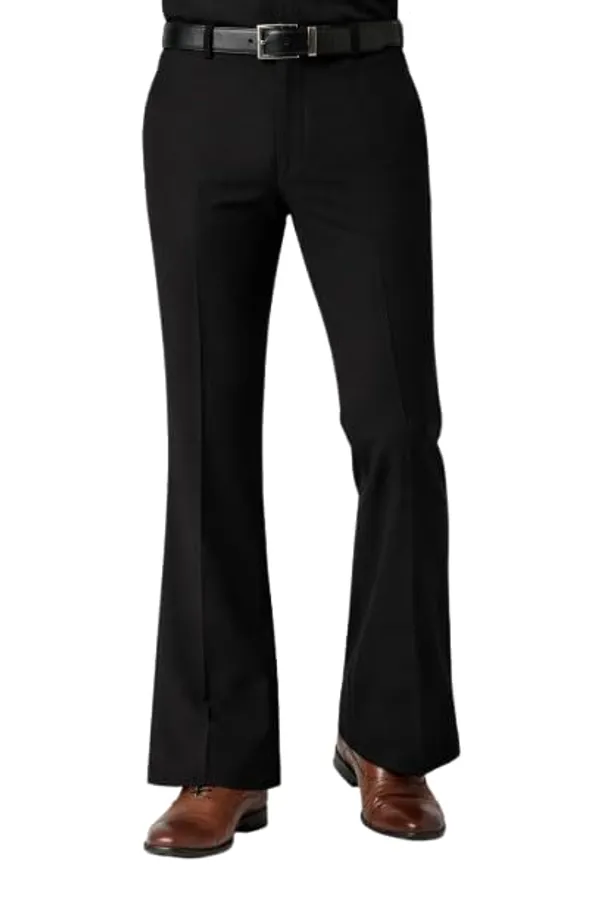 Black_Bootcut_Formal_Trousers_Comfortable_Wear_Pants_for_Men