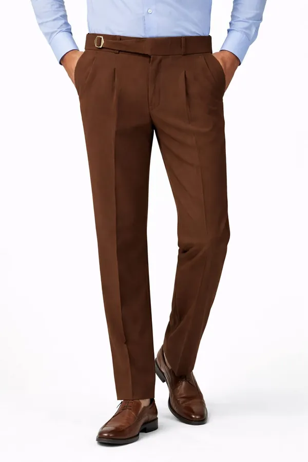 Brown_Cotton_Blend_Gurkha_Formal_Pants_For_Men