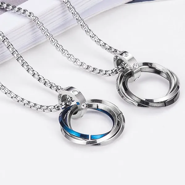 Set_of_2_Couple_Ring_Pendant_Necklace_–_Stainless_Steel