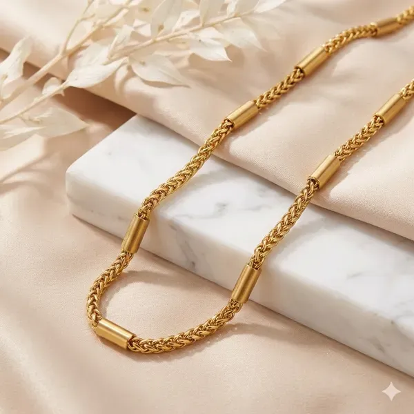 Gold_Chains_Golden_Armor_Mens_Chain|Casual|Trendy|Gift_For_Mens|Rakhi_Gift_For_Brother_Men
