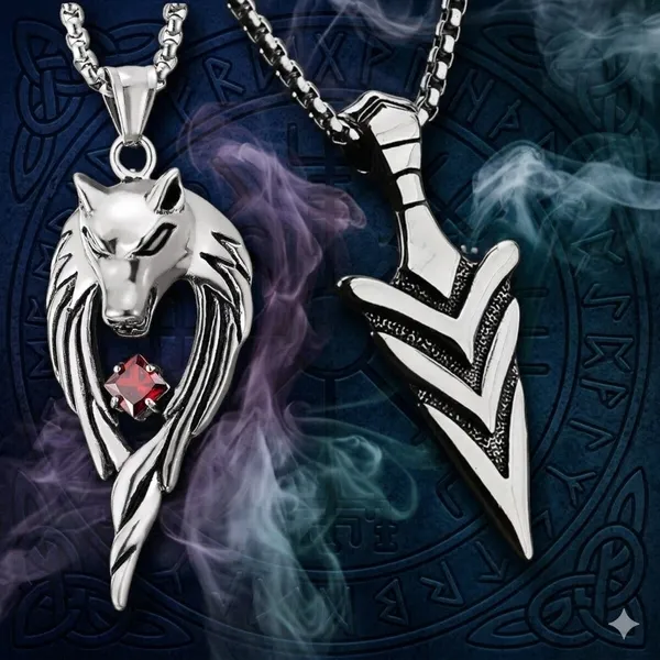 Pack_Of_2_lokey_Blue_And_Silver_Alloy_Locket_For_Men