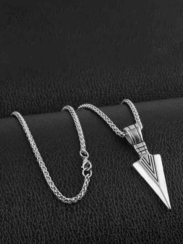Stainless_Steel_Geometric_Pendant_Necklace_Combo_for_Men_–_Silver_And_Black_Alloy_Locket_Set_For_Men_Pack_Of_3