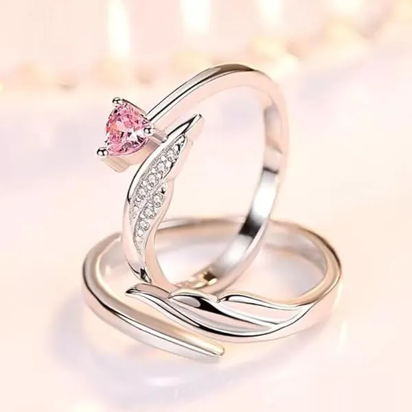 Silver-Plated_Crystal_Infinity_Couple_Rings_for_Lovers_|_Perfect_Proposal,_Wedding,_and_Engagement_Gift_Set_Pack_Of_2_Silver_Alloy_Ring_For_Women