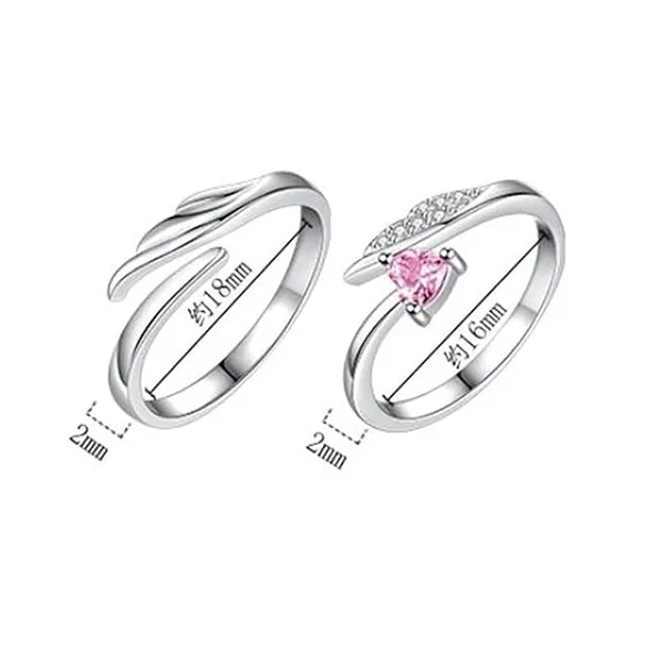 Silver-Plated_Crystal_Infinity_Couple_Rings_for_Lovers_|_Perfect_Proposal,_Wedding,_and_Engagement_Gift_Set_Pack_Of_2_Silver_Alloy_Ring_For_Women