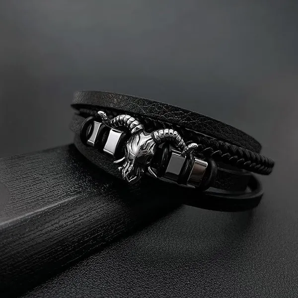 Bracelet_For_Men_Stylish_Stainless_Steel_Ships_Head_Leather_Bracelets_For_Men_Boys_Mens_Jewellery