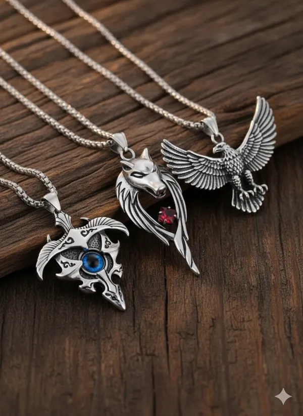 Pack_Of_3__Men_chain_lockets_for_men_boys_locket_Rhodium_Alloy_Pendant_Set_Multicolor_Alloy_Locket_Set_For_Men
