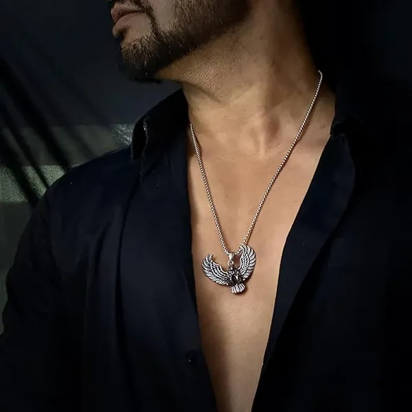 korean_Unique_Silver_Pendant_For_Men_Chains_For_Men_Pack_Of_3
