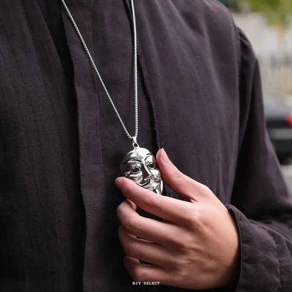 Antique_Silver_Gothic_Pendant_Combo_for_Men_&_Women_–_Mythical_Blue_Eye_&_Serpent_Cross_Dagger_Pendants_with_Stainless_Steel_Box_Chain_–_Punk_&_Biker_Style_Jewelry_Set