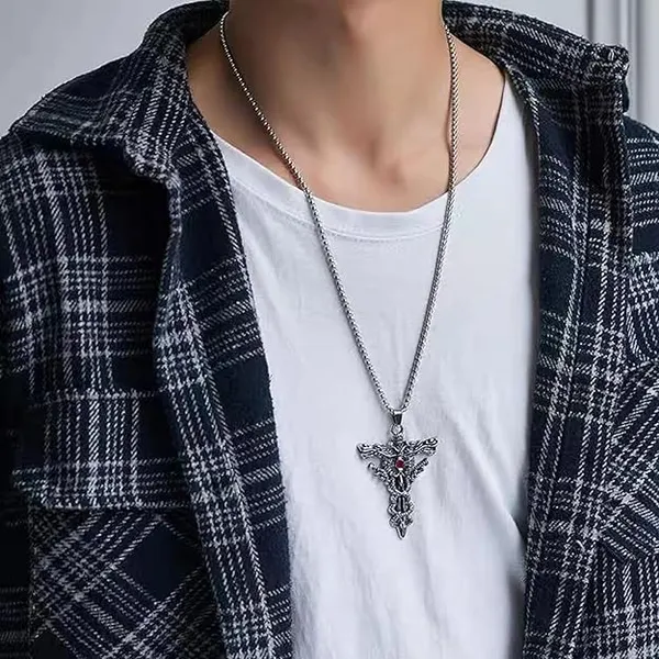 Stainless_Steel_Pendant_Chain_for_Men_&_Boys_-_Trendy_Aesthetic_Jewelry_Gift_Set_2_Silver