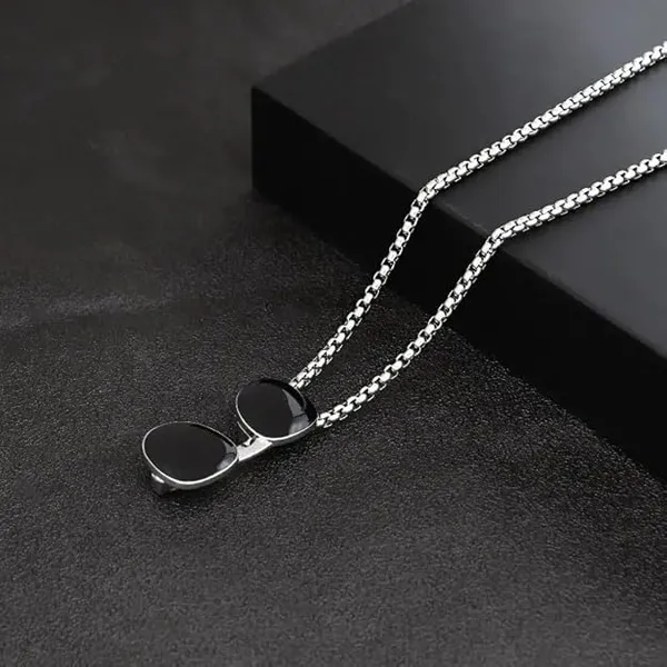 Unique_Chasma_Silver_And_Black_Alloy_Locket_Set_For_Men_&_Woman