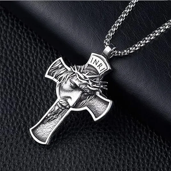 Pack_Of_2_Head_Pendant_Locket_with_Chain_for_Men_|_Antique_Silver_Alloy_Necklace_|_Bold_Stylish_Statement_Jewelry_Pendant_Chains_For_Men