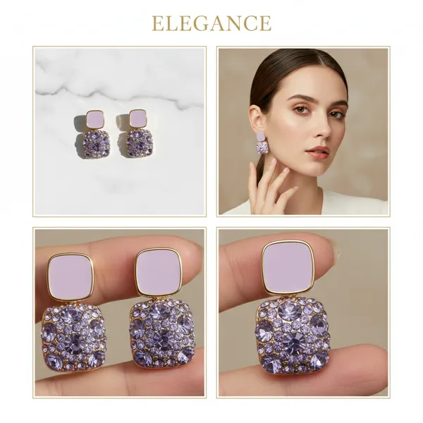 Pack_Of_2_Lavender_&_Gold_Crystal_Drop_Earrings_–_Gold-Plated_Stylish_Designer_Earrings_for_Women_White_And_Gold_And_Purple_Alloy_Earring_Set_of_2_Pair
