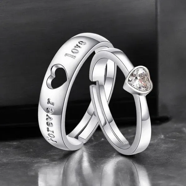 Pack_Of_2__Viyyavi_Endless_Love_Engraved_Crystal_Heart_Couple_Ring_for_Men_and_Women_Silver_Brass_Ring_For_Women_
