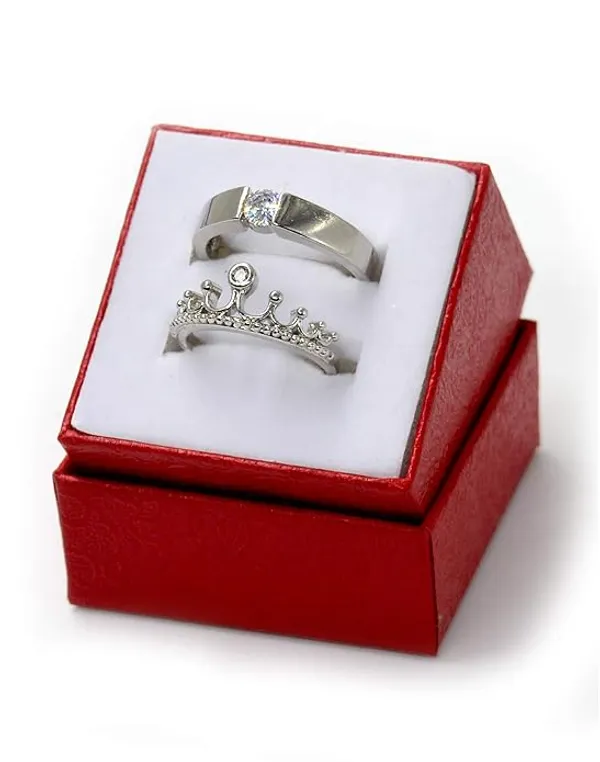 ME_&_YOU_Couple_Ring_Set_for_Valentine’s_Day,_Birthday,_Anniversary_and_any_Special_Occasion|_(Artificial_Rose,_Couple_Ring,