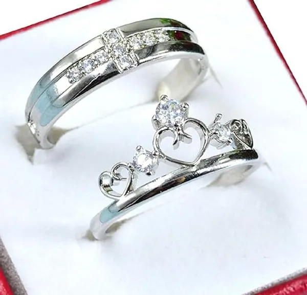 ME_&_YOU_Couple_Ring_Set_for_Valentine’s_Day,_Birthday,_Anniversary_and_any_Special_Occasion|_(Artificial_Rose,_Couple_Ring,