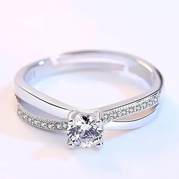 Silver_ring_Stone_ring_silver_stylish_engagement_wedding_Adjustable_promise_propose_American_diamond_Finger_Ring