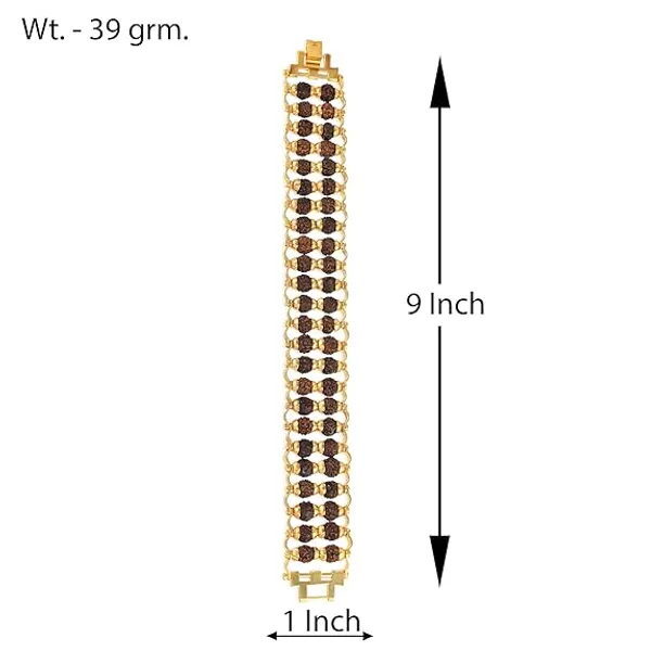 Gold_Plated_Modern_Rudraksha_Bracelet_|_5_Mukhi_Rudraksha_|_Double_line_Rudraksha_Bracelet_for_Meditation_and_Yoga_for_Men_and_Women