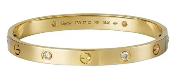 Handmade_Jewelry_18K_Catier_Gold_Plated_Stainless_Steel_Openable_Crystal_Bracelet_|_Latest_Stylish_Cuff_Bangle
