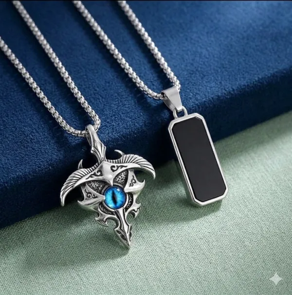 Unique_Multicolor_Alloy_Pendant_For_Men_Pack_Of_2