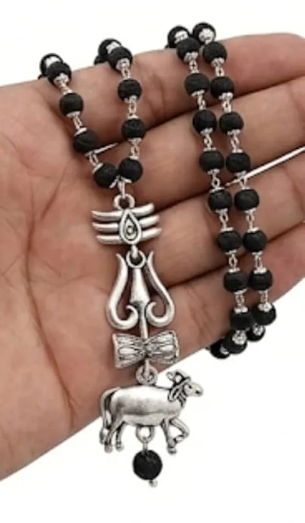 Original_Karungali_Mala_with_Shiv_Shakti_Trishul,_Damru_and_Nandi_Pendant_for_Men_&_Women_-_Natural_Black_Ebony_Wood_Beads