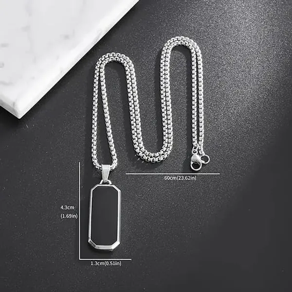 The_Lifestyle_Co._Men_Rhodium-Plated_Stones_Studded_Contemporary_Pendant_Pack_Of_3_Multicolor_Alloy_Locket_Set_For_Men