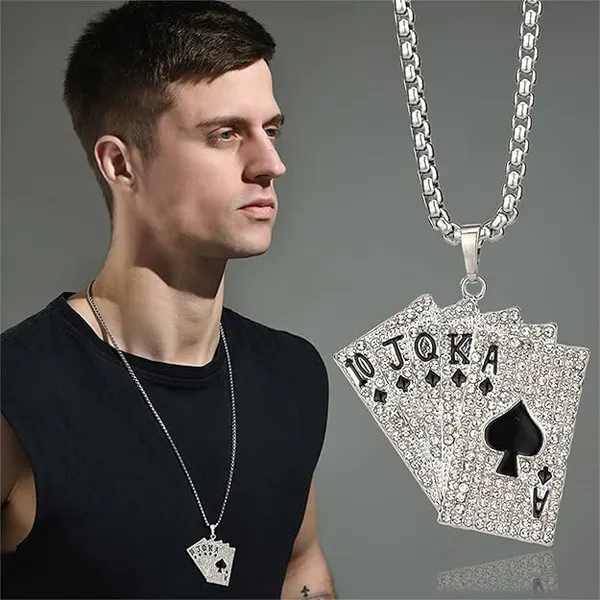 Stainless_Stee_Pendant_Necklace_for_Men_&_Boys_|_DJ_Music_Lover_Chain_|_Silver_Hip_Hop_Fashion_Pendant_|_Stylish_Music_Theme_Chain_|_Gift_for_Men,_Boys,_Rappers,_Fasshion_Accessories