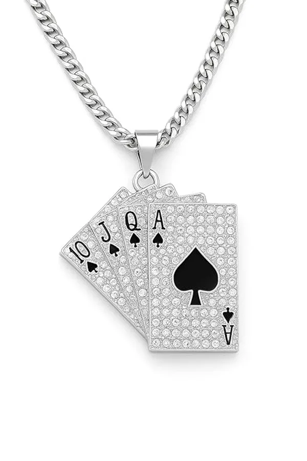 Stainless_Stee_Pendant_Necklace_for_Men_&_Boys_|_DJ_Music_Lover_Chain_|_Silver_Hip_Hop_Fashion_Pendant_|_Stylish_Music_Theme_Chain_|_Gift_for_Men,_Boys,_Rappers,_Fasshion_Accessories