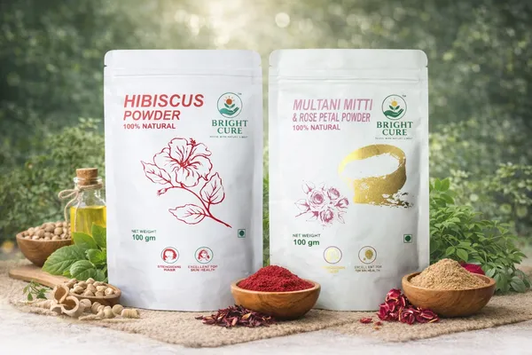 Pack_Of_2_Hibiscus_Flower_Powder_Strengthens_Hair_Growth_Herbal_Hair_Care_Powder_And_Multani_Mitti,_Rose_Petal_Powder_Helps_Control_Acne,Skin_Naturally_Face_Pack_For_Unisex