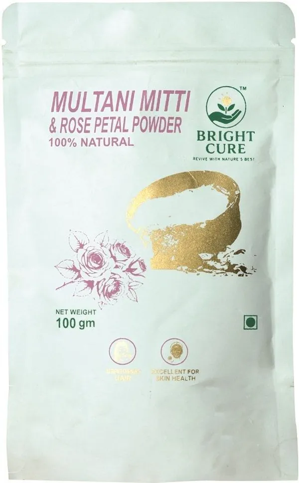 Pack_Of_2_Hibiscus_Flower_Powder_Strengthens_Hair_Growth_Herbal_Hair_Care_Powder_And_Multani_Mitti,_Rose_Petal_Powder_Helps_Control_Acne,Skin_Naturally_Face_Pack_For_Unisex