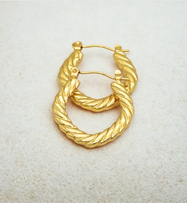 Gold_Plated_Stainless_Steel_Twisted_Rope_Hoops_Earrings_For_Women
