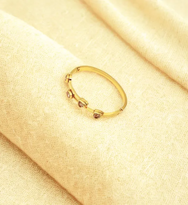 Gold_Plated_Stainless_Steel_Crystal_Stud_Bangle_Bracelet_For_Women