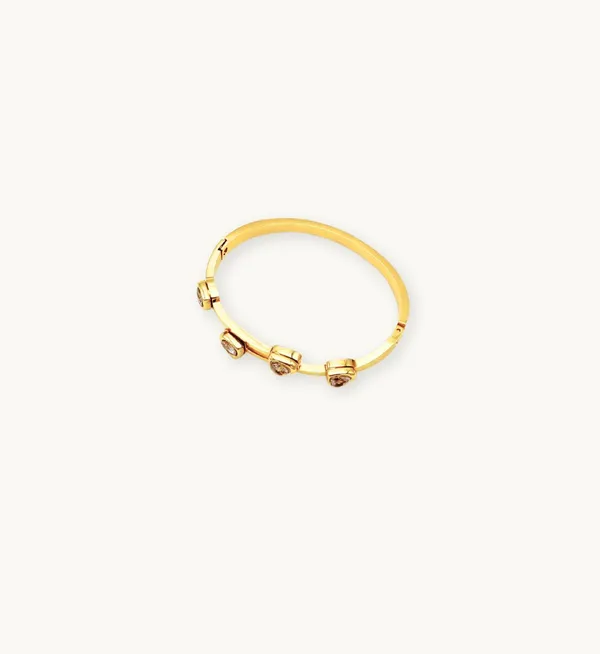 Gold_Plated_Stainless_Steel_Crystal_Stud_Bangle_Bracelet_For_Women