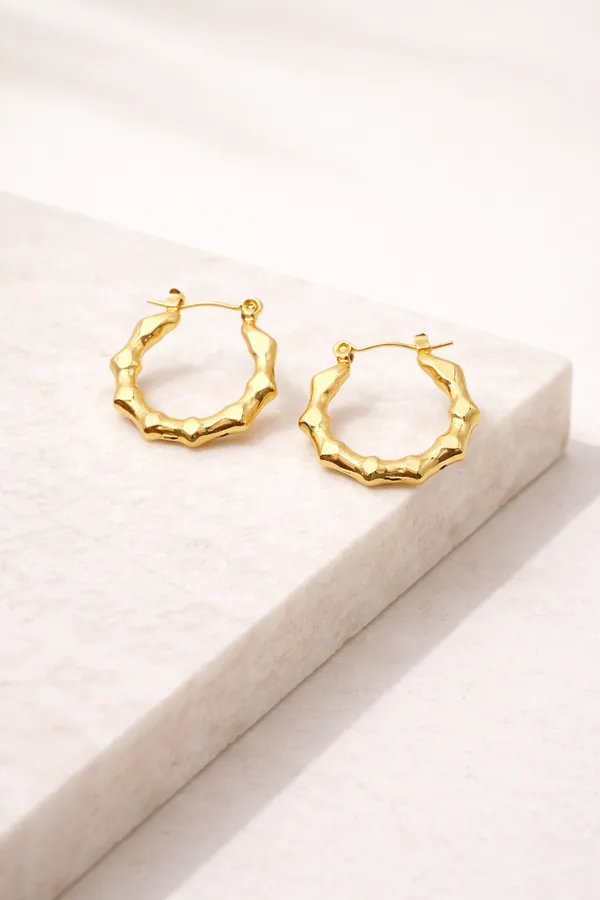 Organic_Sculpted_Gold_Hoop_Earrings