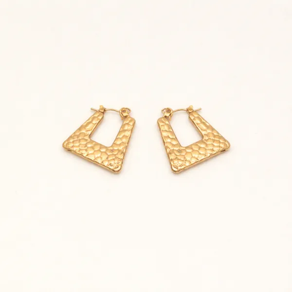 Textured_Triangle_Gold_Hoop_Earrings