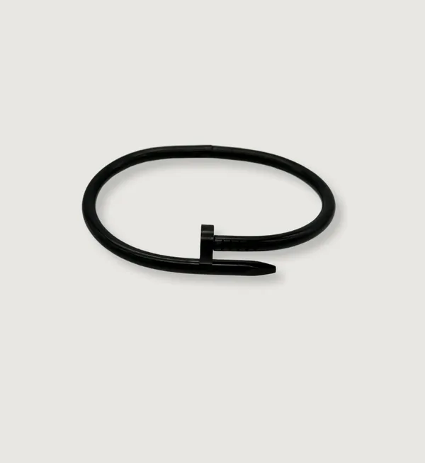 Black_Stainless_Steel_Cartier_Inspired_Nail_Bangle_Bracelet_For_Men