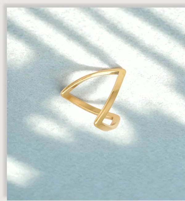 Gold_Plated_Stainless_Steel_V_Shaped_Ring_For_Women