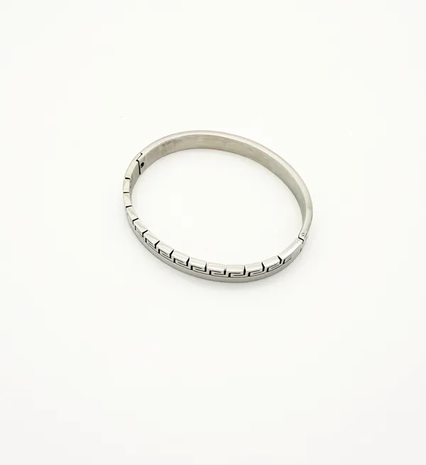 Silver_Plated_Stainless_Steel_Modern_Edge_Statement_Bracelet_For_Men