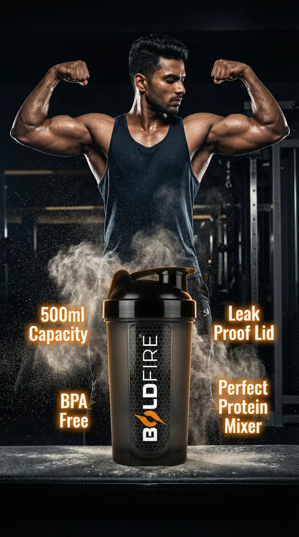 BOLDFIRE_Gym_Shaker_Bottle_500ml_Leak_Proof_BPA_Free_Protein_Mixer_Water_Bottle_for_Gym_&_Fitness