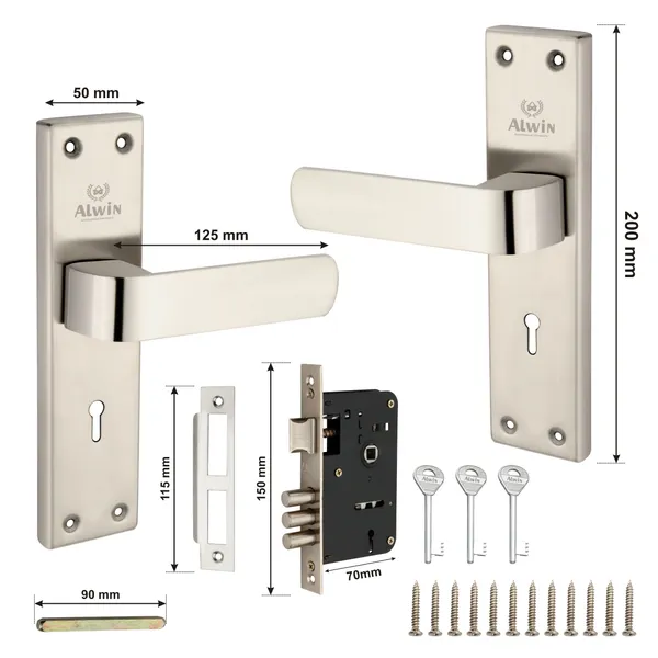 Stainless_Steel_Home_Lock_Set_For_Bedroom_Doors