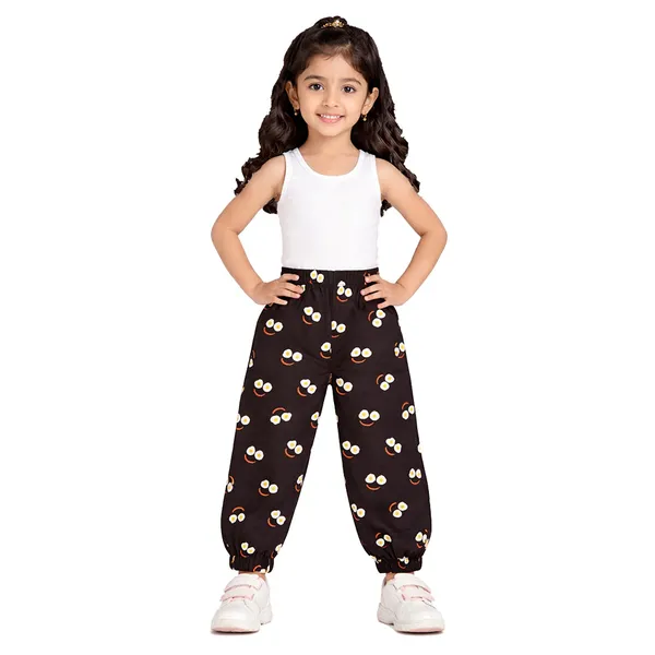 Dark_Brown_Premium_Checkered_Flannel_Carrot_Pants_For_Kids